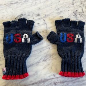 US 2014 Olympic Gloves from Sochi. Ralph Lauren, used but very good condition.